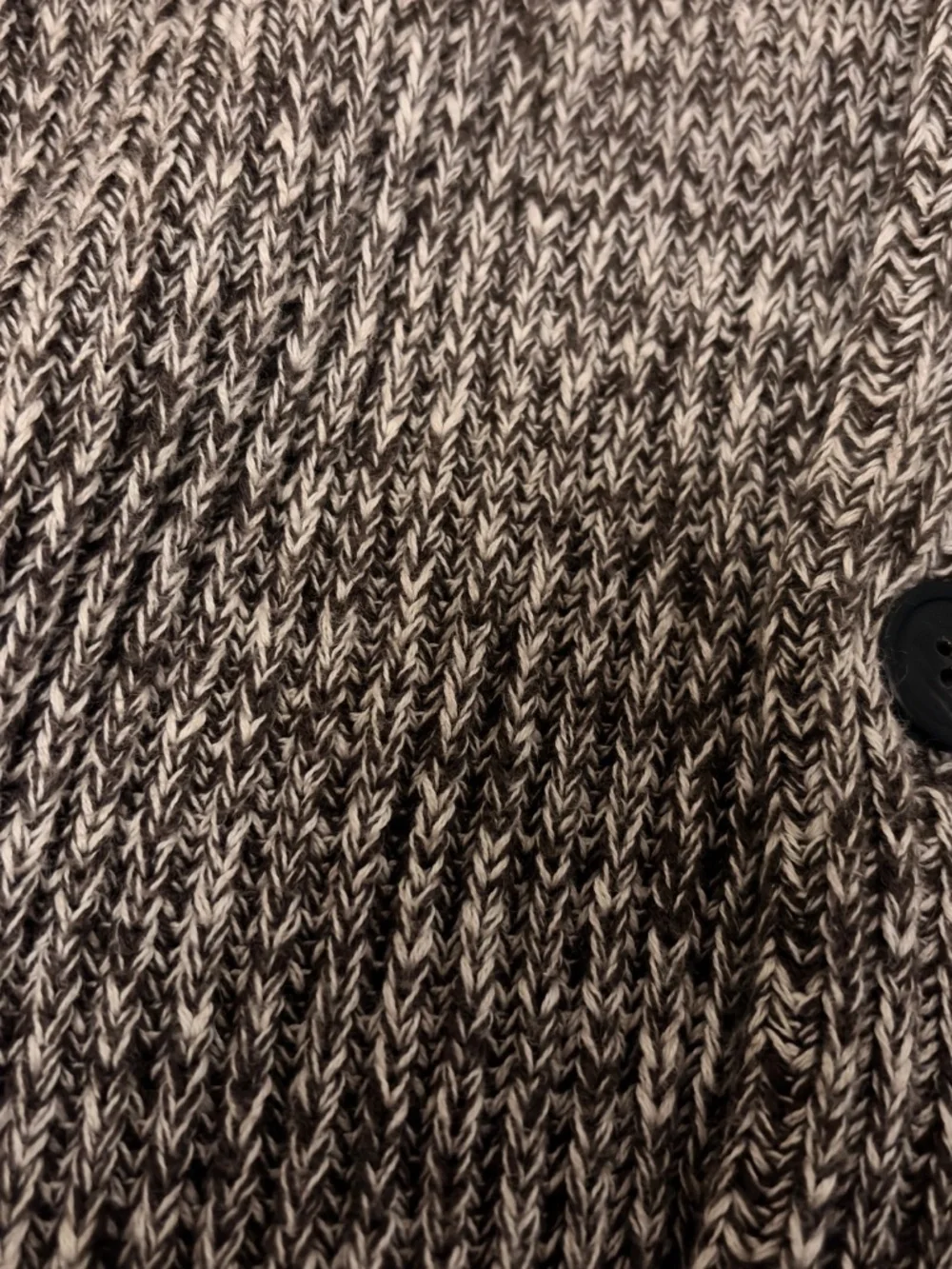 Gap Heavy Shawl Cardigan Marled Brown Men’s Small